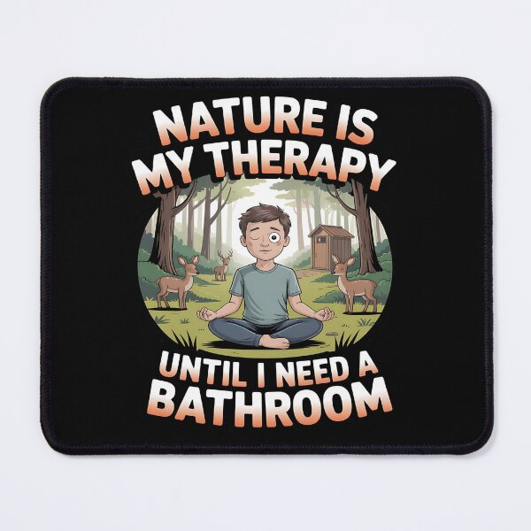 Item preview, sarcastic adventure - dark forest - survival of the weirdest - bear encounter - mentally lost hiker - edgy outdoor - hiking regret - lost in nature - funny national park - overthinking in the woods designed and sold by JansenGS.