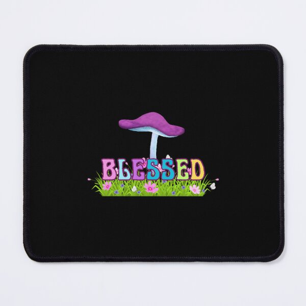 Item preview, Blessed Multi-colored Letters and Mushroom Design. designed and sold by storefficial.