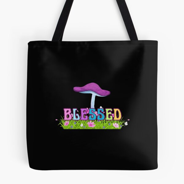 Item preview, Blessed Multi-colored Letters and Mushroom Design. designed and sold by storefficial.