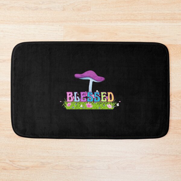 Item preview, Blessed Multi-colored Letters and Mushroom Design. designed and sold by storefficial.