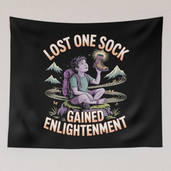 Item preview, dark humor camping - sarcastic hiking - funny nature - introvert in the woods - existential outdoors - forest anxiety - awkward camper - moody wilderness - nature gone wrong - funny camping designed and sold by JansenGS.