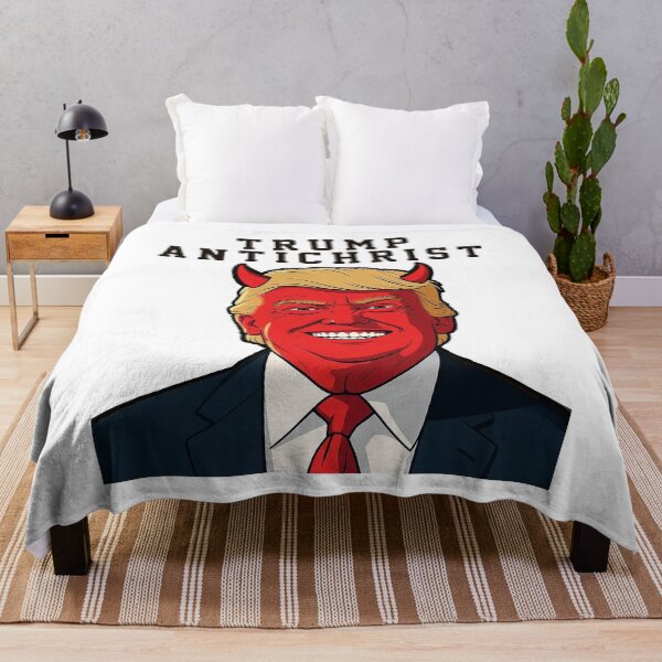 Item preview, Trump Antichrist – Devil Horns Son of Satan designed and sold by DyfunctionalTee.