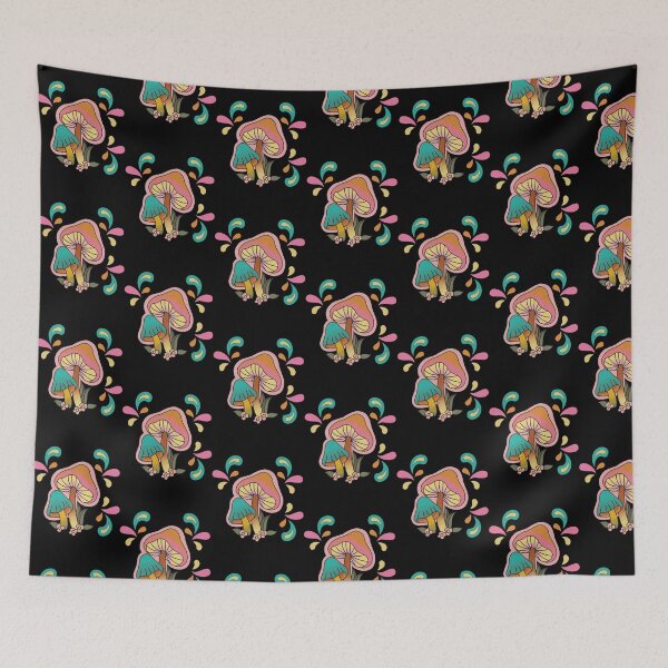 Item preview, Hippie Mushrooms designed and sold by storefficial.
