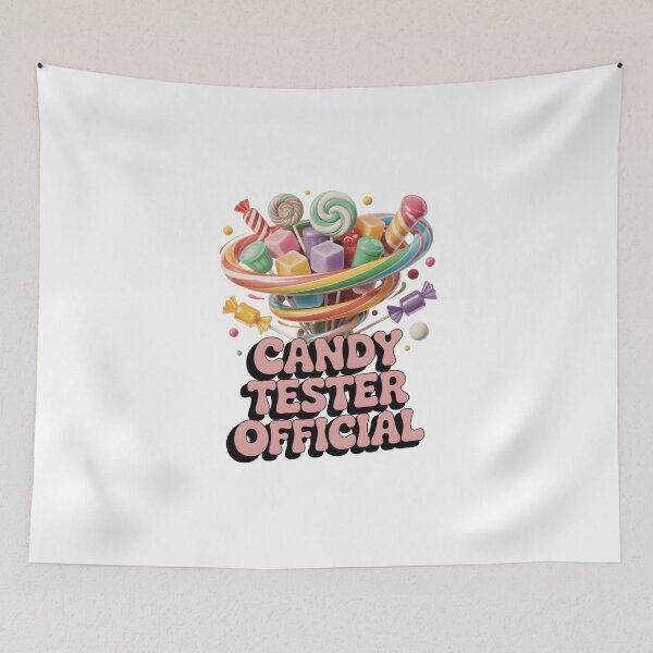 Item preview, Candy Tester Official Sweets Lover designed and sold by Millsoft.