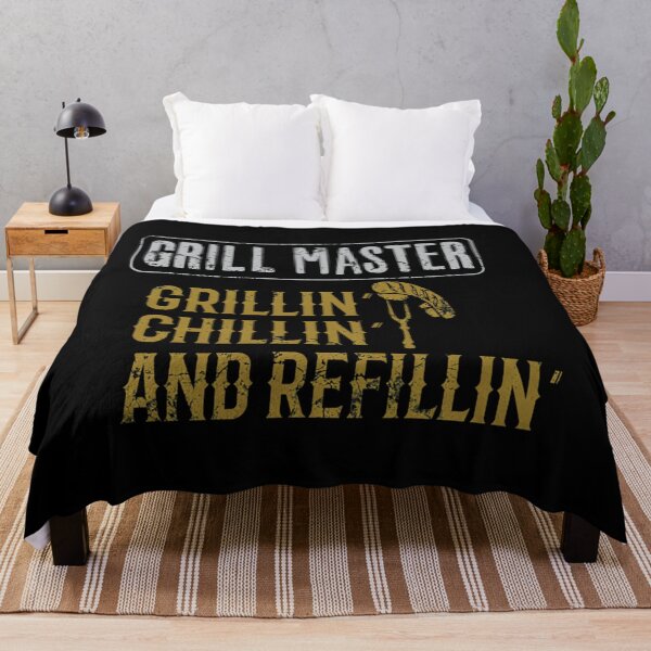 Item preview, BBQ Grill Master — Grillin Chillin Refillin designed and sold by MateusMeloLima.