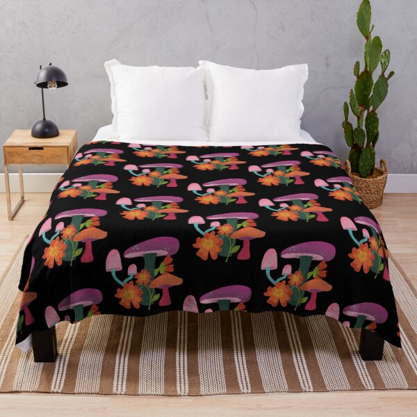 Item preview, Mushrooms and Marigolds Oversized  designed and sold by storefficial.
