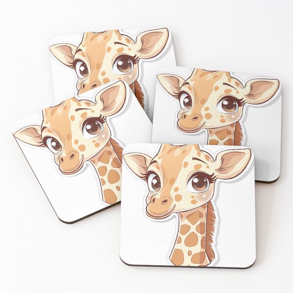 Item preview, Adorable-Giraffe-(3) designed and sold by MiaGowing.