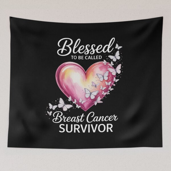 Item preview, Blessed to Be Called Breast Cancer Survivor Awareness Women designed and sold by LeeEvans222.