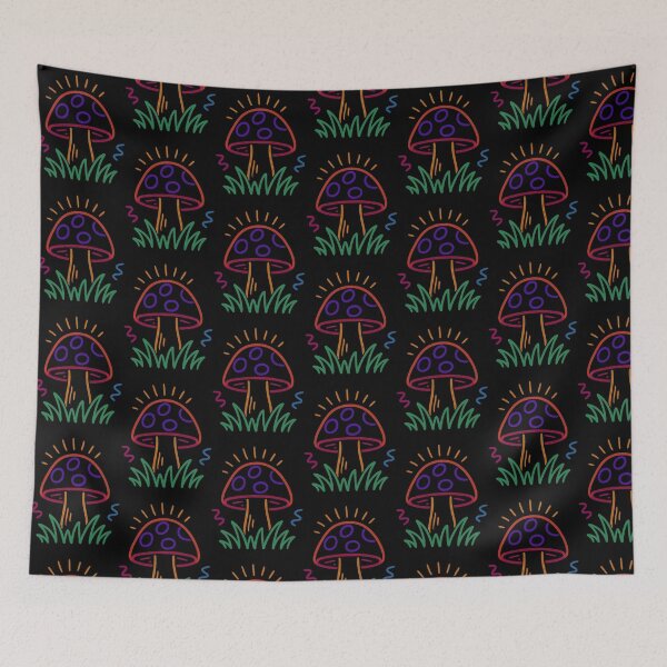 Item preview, Psychedelic Mushroom Glow designed and sold by storefficial.