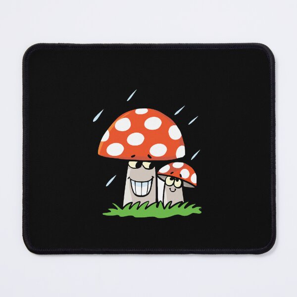Item preview, two mushrooms in the rain designed and sold by storefficial.