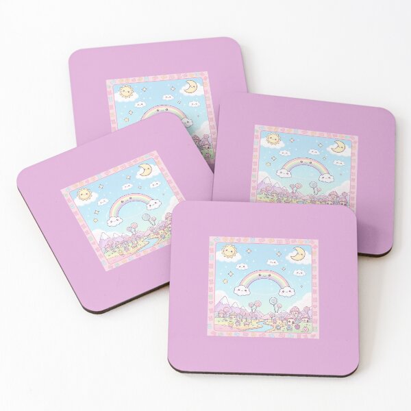 Item preview, Cute kawaii rainbow designed and sold by Highlandlass365.