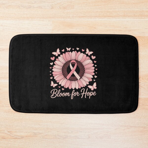 Item preview, Bloom for Hope Pink Ribbon Sunflower Breast Cancer Support designed and sold by JonBarnes22.