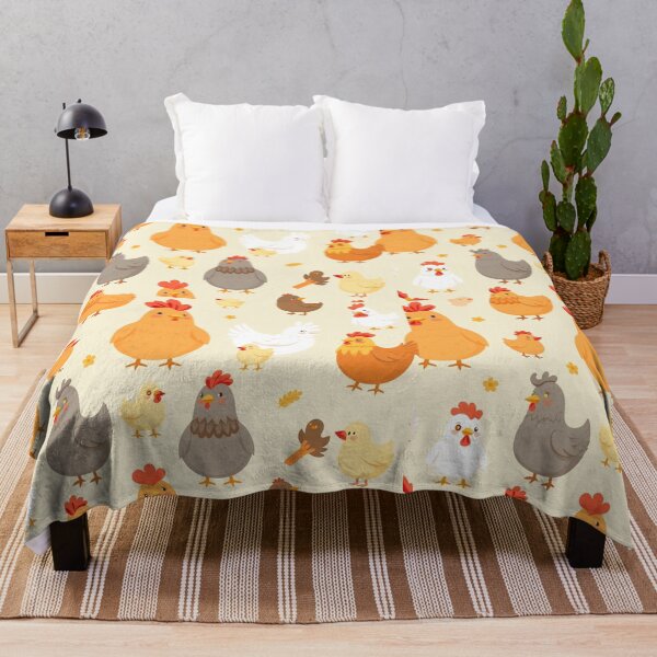 Item preview, Farm Chickens and Hens Seamless Pattern designed and sold by SassyArtistry.