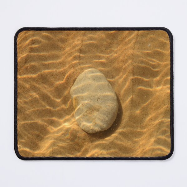Item preview, Stone Under Clear Water with Sunlight Reflections – Natural Minimalist Background designed and sold by Goiko7Margarita.