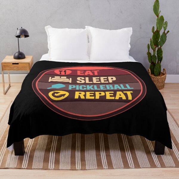 Item preview, Pickleball Funny , Eat Sleep Pickleball Repeat designed and sold by Sunset4Bones.