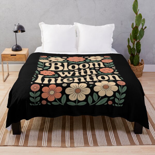 Item preview, Bloom With Intention Boho Flower Inspiring designed and sold by JonBarnes22.