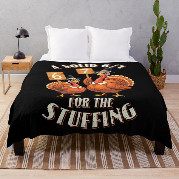 Item preview, 67 Six Seven 6 7 Funny Thanksgiving Turkey Stuffing designed and sold by GrandeDuc.
