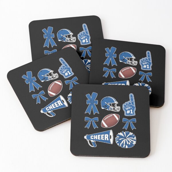 Item preview, Blue Cheer Football Game Day Coquette Bow designed and sold by JonBarnes22.