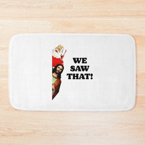 Item preview, Merry Christmas We Saw That Santa And Jesus  designed and sold by shizuemur.