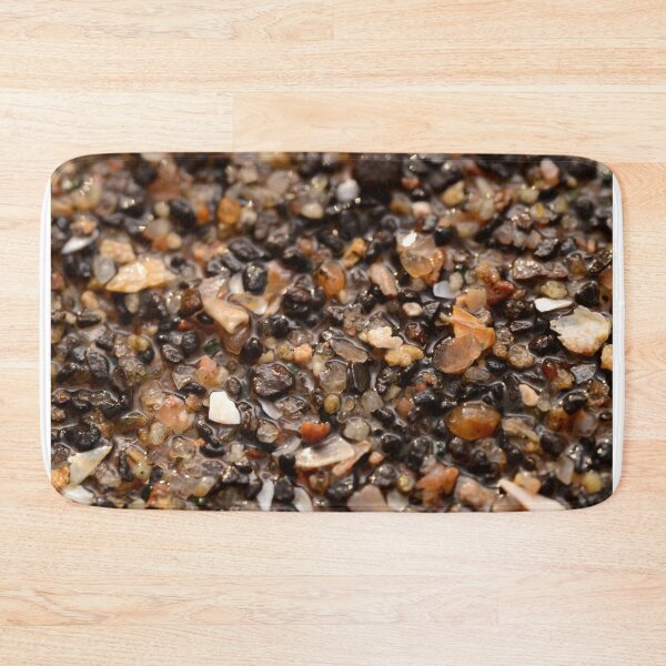 Item preview, Wet sand grains macro texture – colorful beach pebbles close-up designed and sold by Goiko7Margarita.