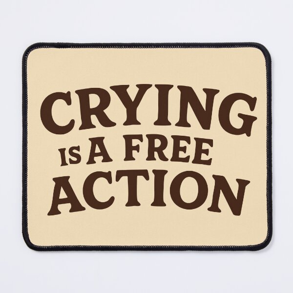 Item preview, Crying is a Free Action – Cute Adventure Goblin with Dice designed and sold by SKADIVIUM.