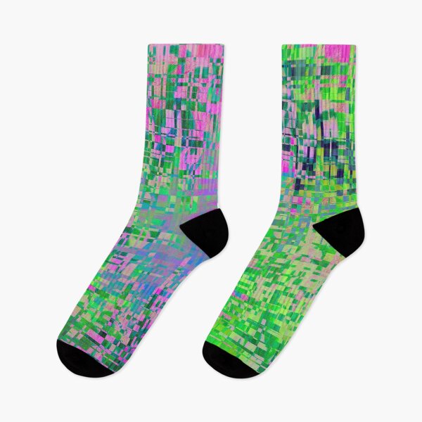 Item preview,  Pixel storm in neon colors   designed and sold by Sigtrix.