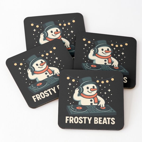 Item preview, DJ Snowman Frosty Beats | Funny Winter Christmas Music Lover Design designed and sold by graphicnew.