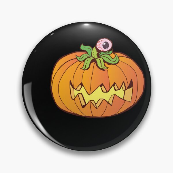Item preview, creepy monster Pumpkin with one eye designed and sold by duxpavlic.