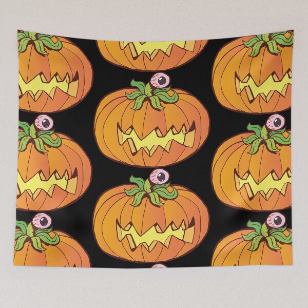 Item preview, creepy monster Pumpkin with one eye designed and sold by duxpavlic.
