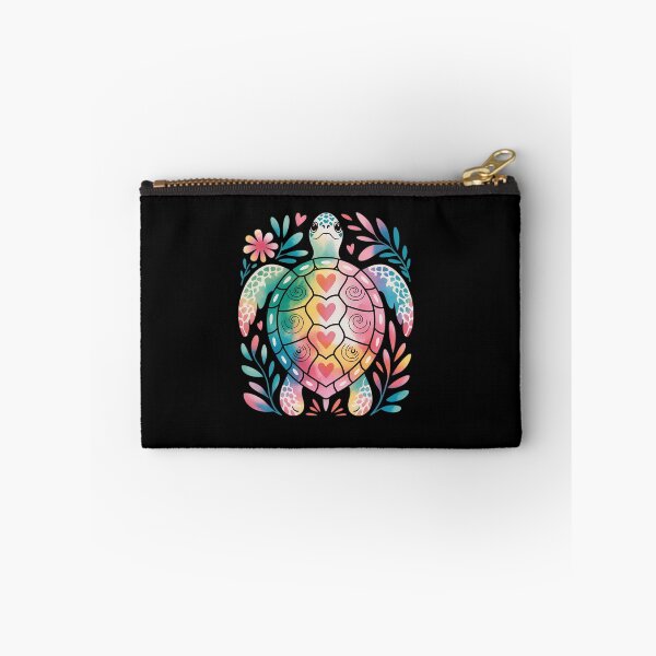 Item preview, Boho Floral Turtle Save The Sea Turtle Ocean Animals designed and sold by tabdejinti.
