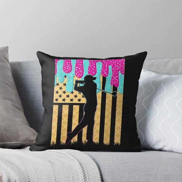 Item preview, Patriotic Golf Swing with Ice Cream Drip designed and sold by LashondaGreen89.