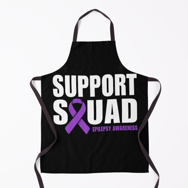 Item preview, Support Squad Epilepsy Awareness Ribbon designed and sold by CreativeNewDesigns.