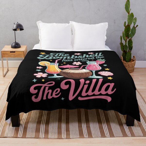 Item preview, Bombshell Has Entered The Villa Funny Summer Pool Party designed and sold by tabdejinti.