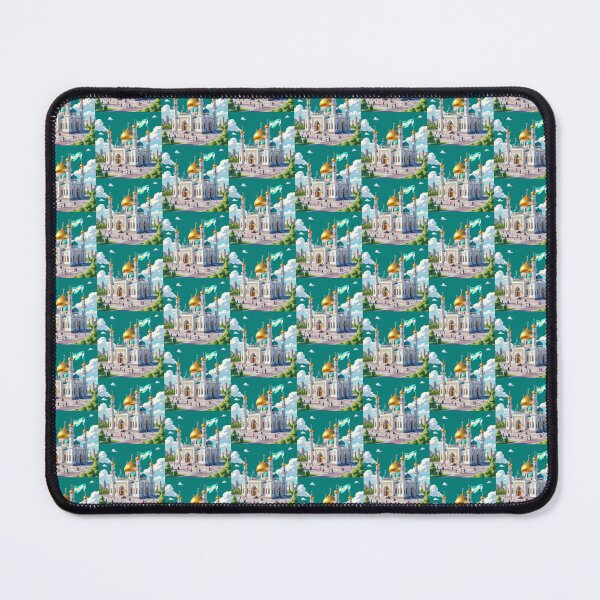 Item preview, Title Almaty Central Mosque Kazakhstan – 3D Funny Sketch, designed and sold by PaintMeWorld.