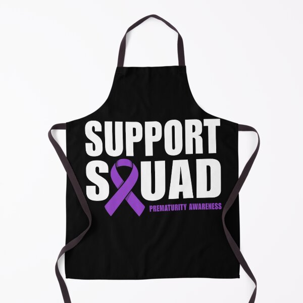Item preview, Support Squad Prematurity Awareness Ribbon designed and sold by CreativeNewDesigns.