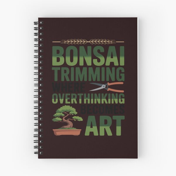 Item preview, Bonsai Trimming Where Overthinking Becomes designed and sold by tabdejinti.