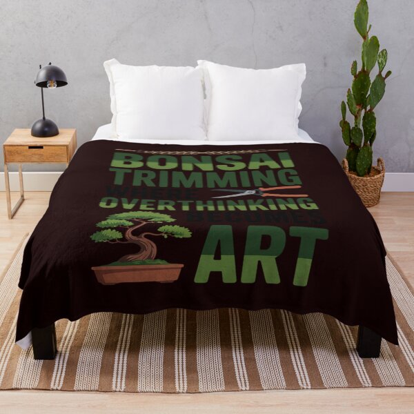 Item preview, Bonsai Trimming Where Overthinking Becomes designed and sold by tabdejinti.