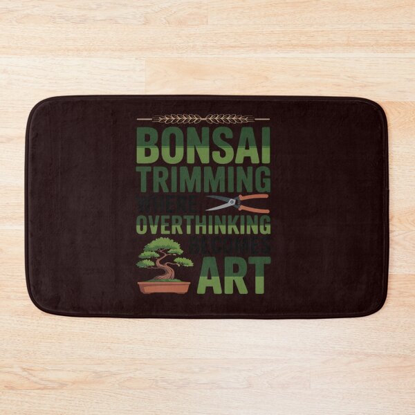 Item preview, Bonsai Trimming Where Overthinking Becomes designed and sold by tabdejinti.