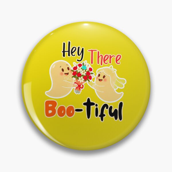 Item preview, Cute Ghost Love Pun – Hey There Boo-tiful sticker designed and sold by evermusedesignstudio.