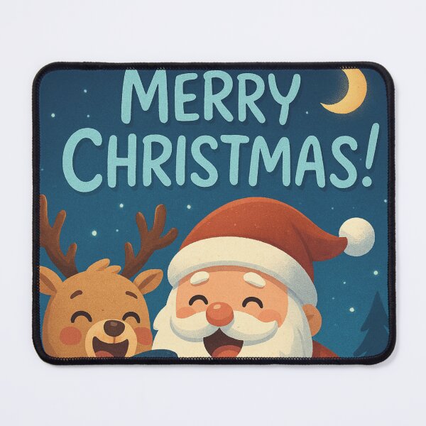 Item preview, Cute Kawaii Christmas Santa Claus Reindeer Snowman Gingerbread Winter designed and sold by Lyvion design.