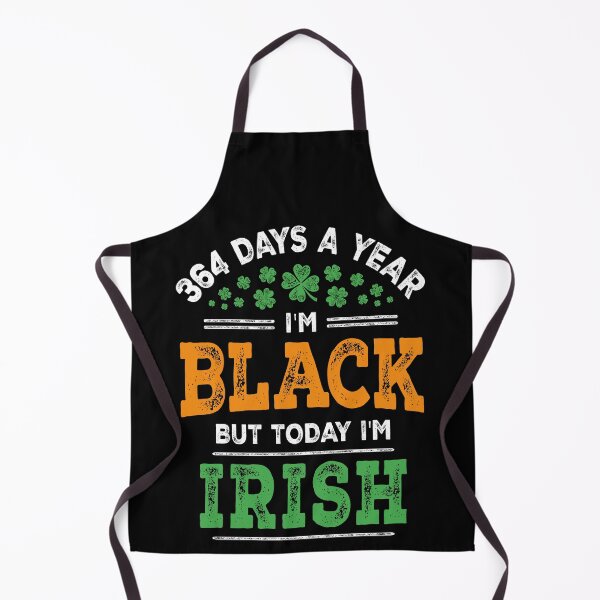 Item preview, Black Today Im Irish Funny Shamrock designed and sold by CreativeNewDesigns.