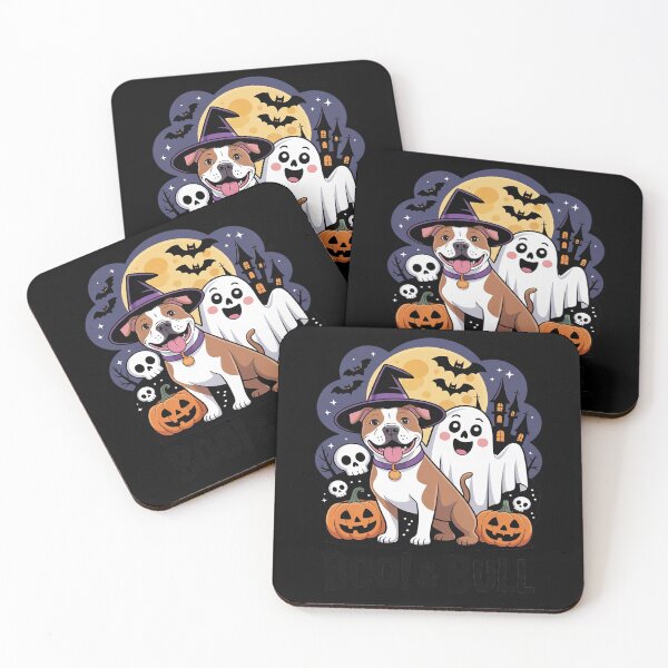 Item preview, Boo and Bull Funny Halloween Ghost Dog designed and sold by tabdejinti.