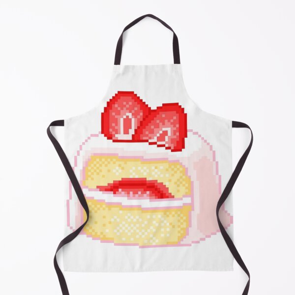 Item preview,  Cute strawberry shortcake pixel designed and sold by croissantback.