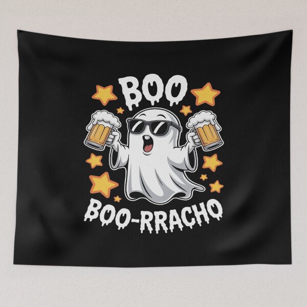 Item preview, Boo Borracho Divertido Fantasma Borracho Latino de Halloween designed and sold by ticlitule.