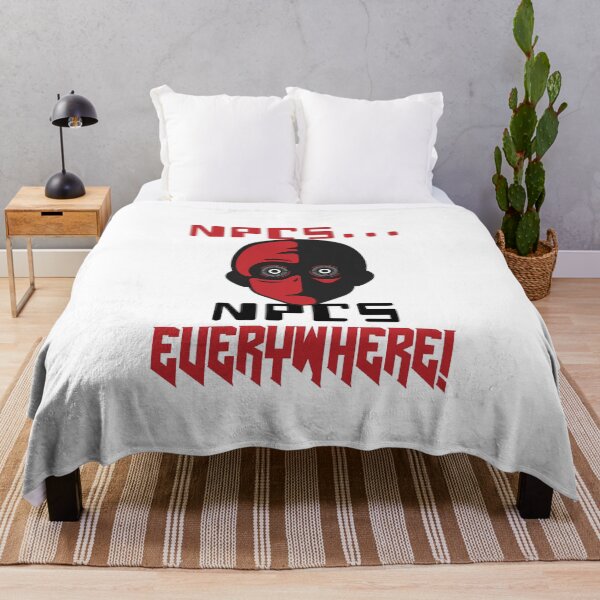 Item preview, NPCs Everywhere Conspiracy Cartoon designed and sold by TheGeekyGiraffe.