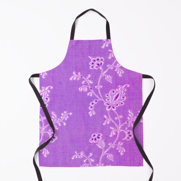 Item preview, Violet Regency Silk – Floral Whisper Damask designed and sold by WheelieGdArt.