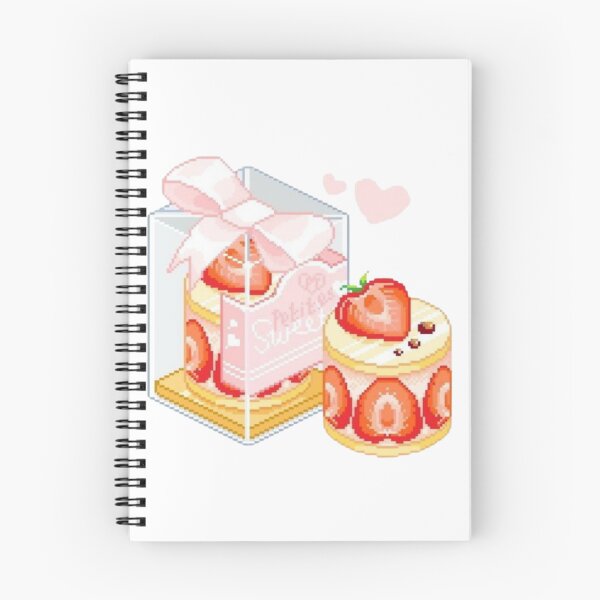 Item preview,  Cute strawberry shortcake pixel designed and sold by croissantback.