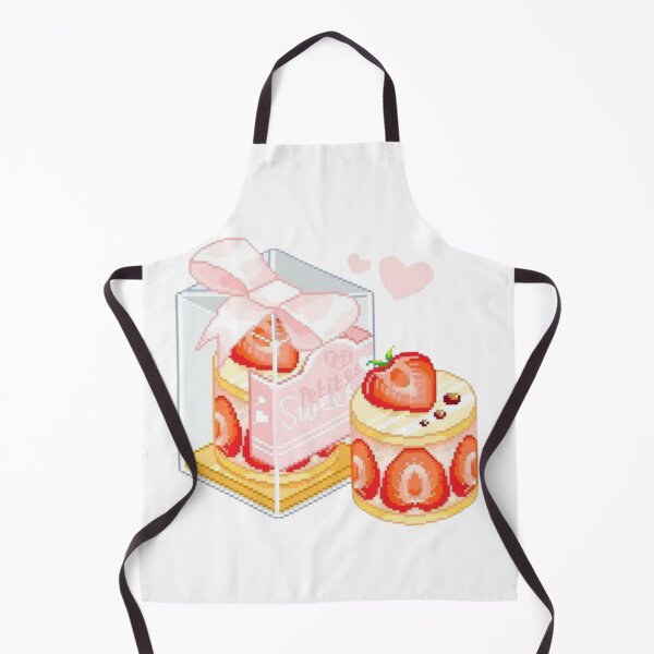 Item preview,  Cute strawberry shortcake pixel designed and sold by croissantback.