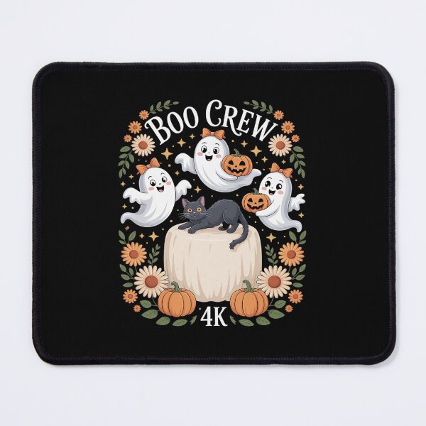Item preview, Boo Crew Pre K 4 Teacher PK4 Girly Halloween Floral Ghost designed and sold by ticlitule.