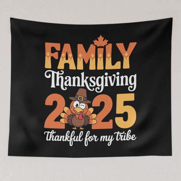 Item preview, Family Thanksgiving 2025 Crew Dabbing Turkey Group designed and sold by brynatshop.